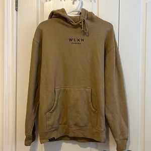 WLKN The Country Hoodie Sweater - Tan, Medium
